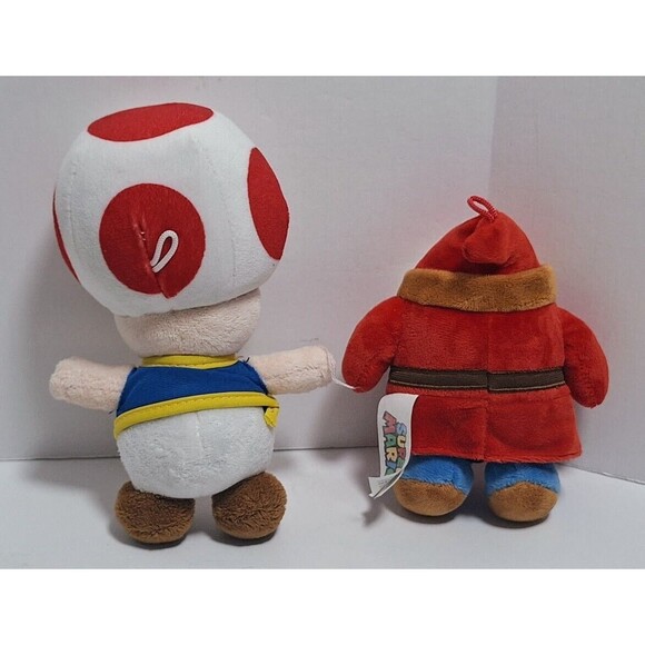 2020 GOOD STUFF NINTENDO SUPER MARIO BROS PLUSH LOT MARIO LUIGI TOAD & SHYGUY - Picture 9 of 12